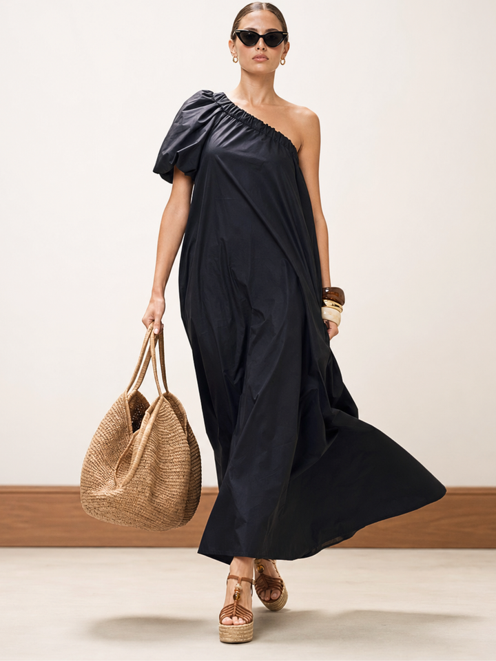 The Blaire One-Shoulder Maxi Dress