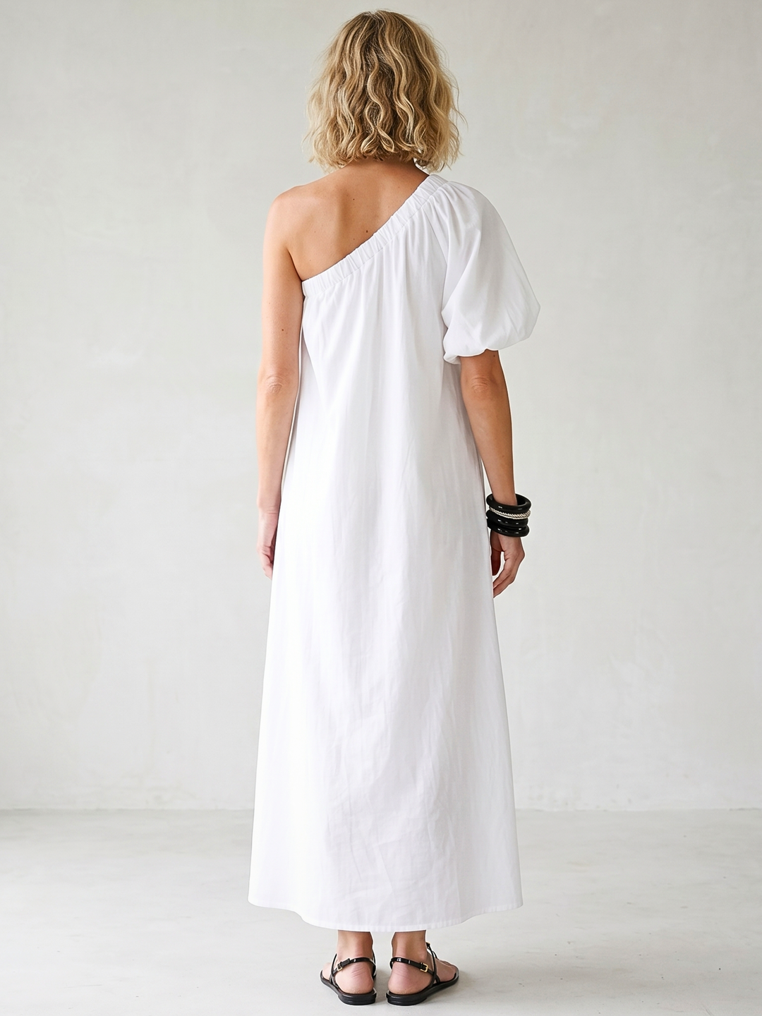 The Blaire One-Shoulder Maxi Dress