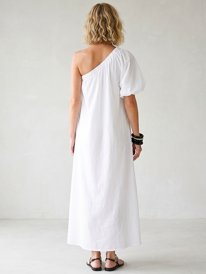 The Blaire One-Shoulder Maxi Dress