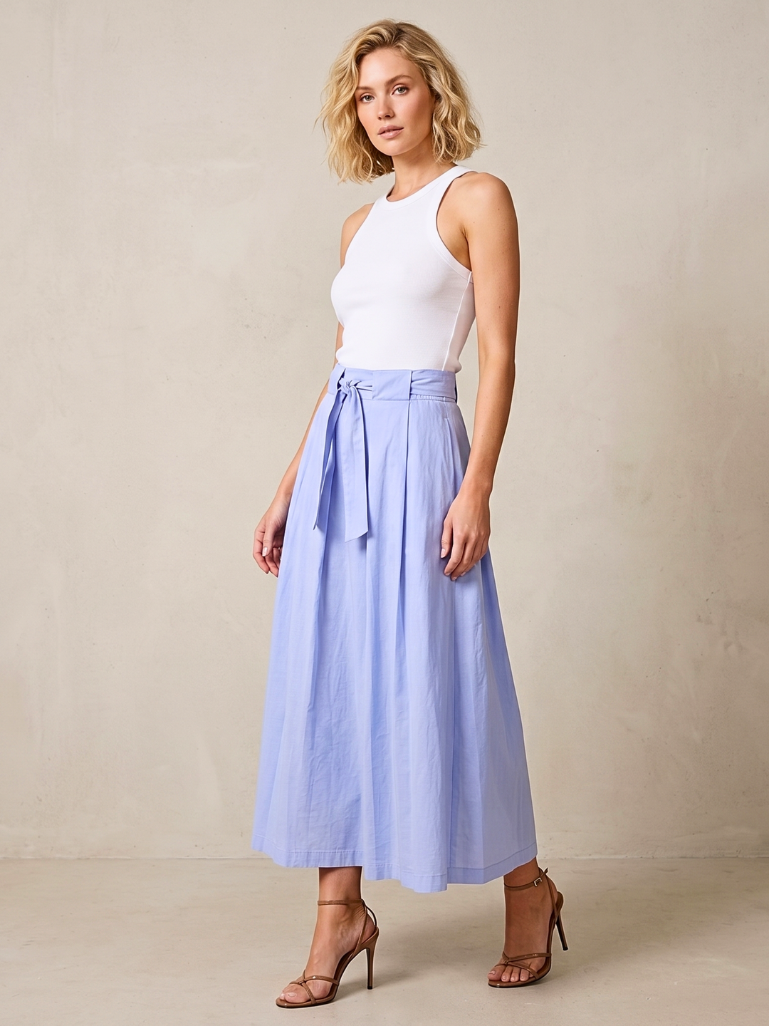 CARLOTA MIDI SKIRT