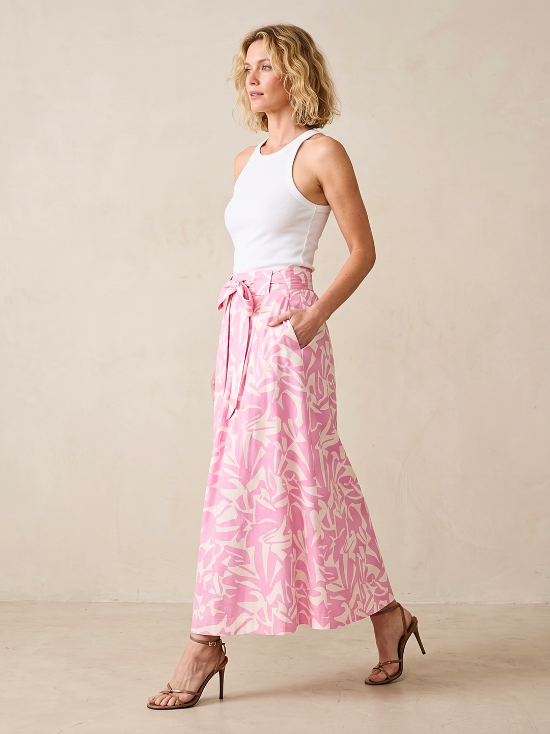 CARLOTA MIDI SKIRT
