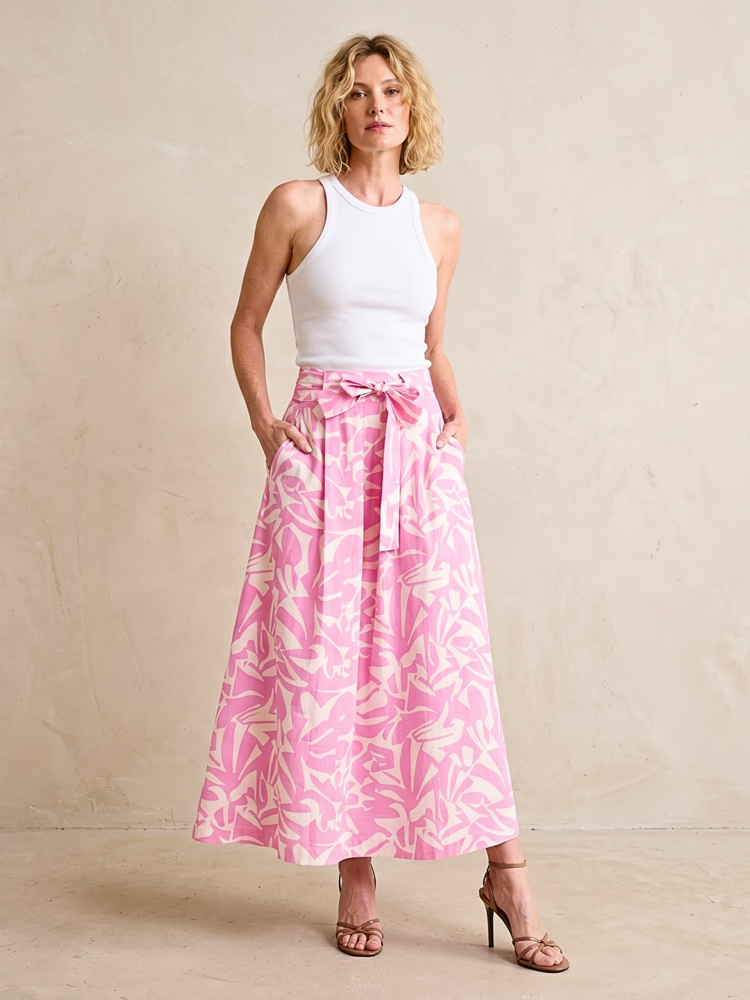 CARLOTA MIDI SKIRT
