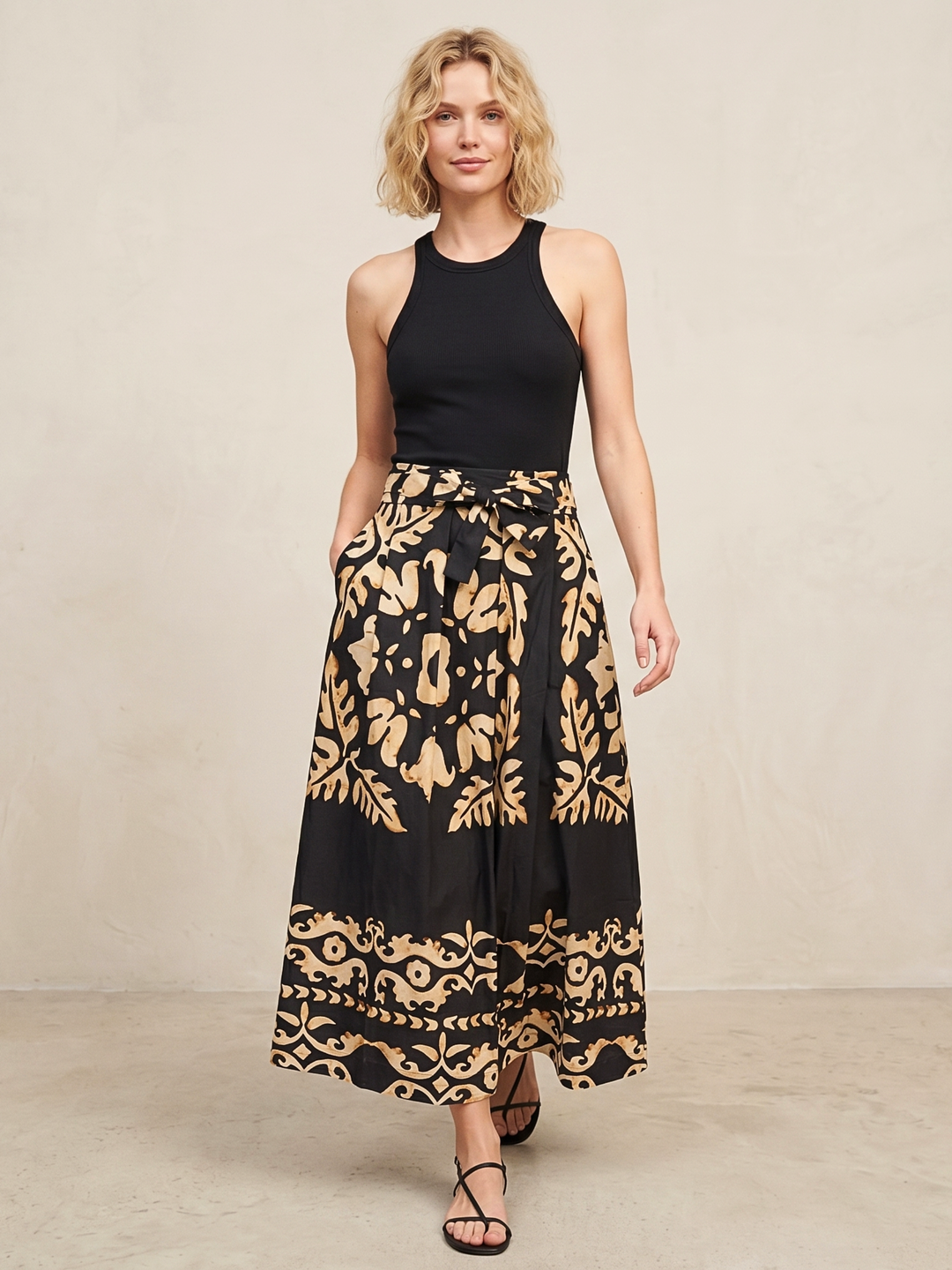 CARLOTA MIDI SKIRT