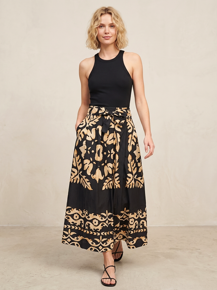 CARLOTA MIDI SKIRT