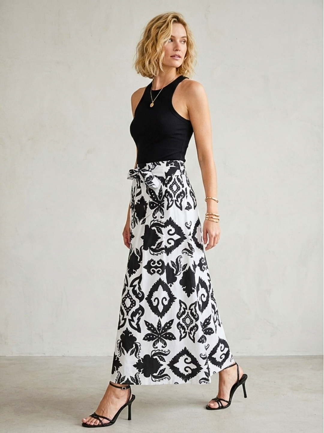 CARLOTA MIDI SKIRT