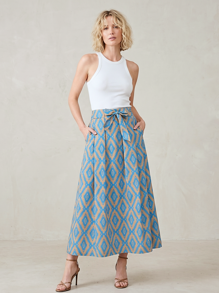 CARLOTA MIDI SKIRT