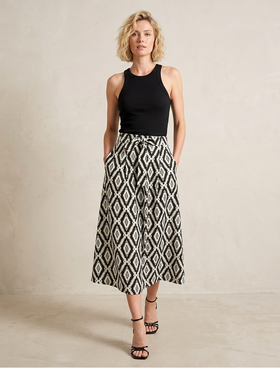 CARLOTA MIDI SKIRT