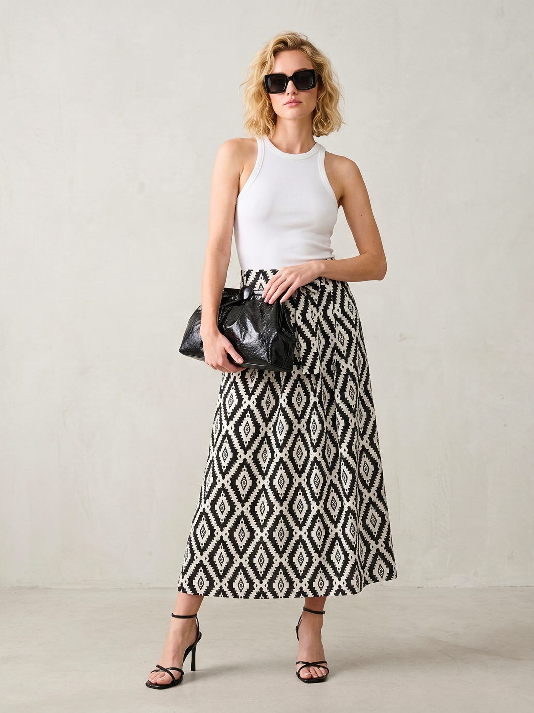 CARLOTA MIDI SKIRT