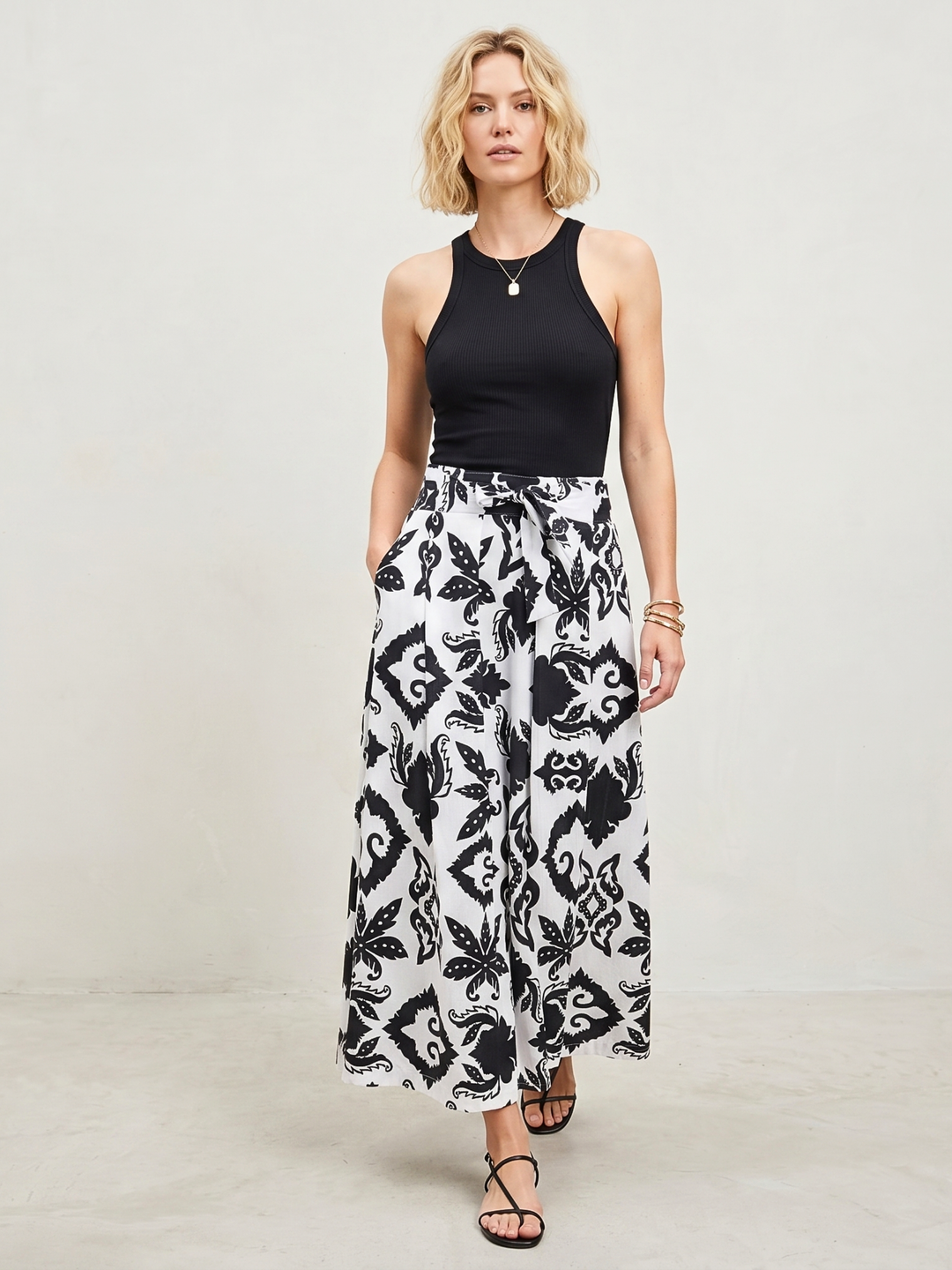 CARLOTA MIDI SKIRT