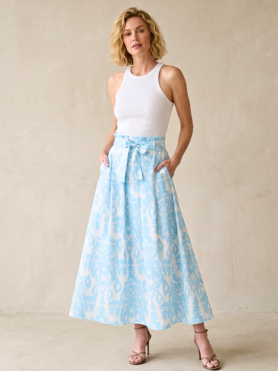 CARLOTA MIDI SKIRT
