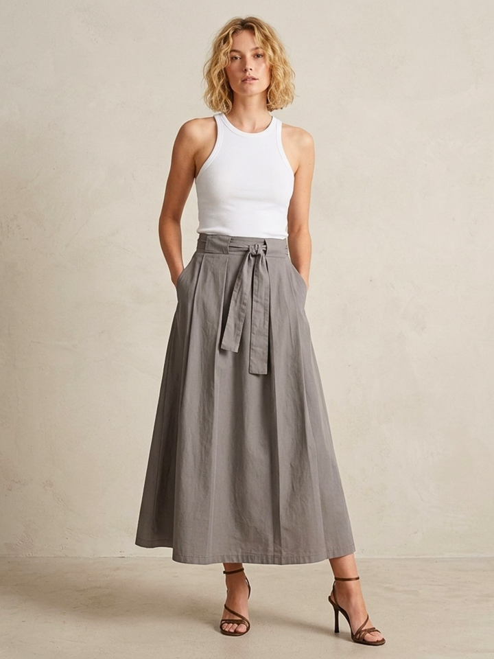 CARLOTA MIDI SKIRT