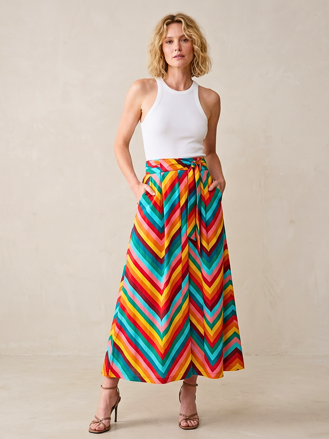 CARLOTA MIDI SKIRT