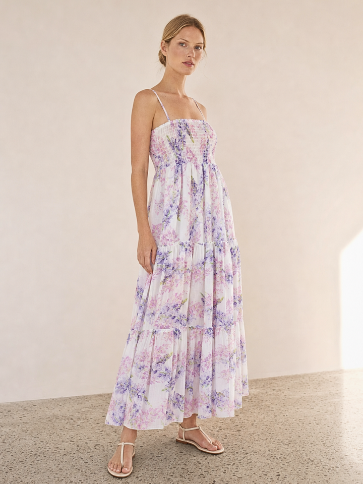 CYPRESS TIERED MAXI DRESS
