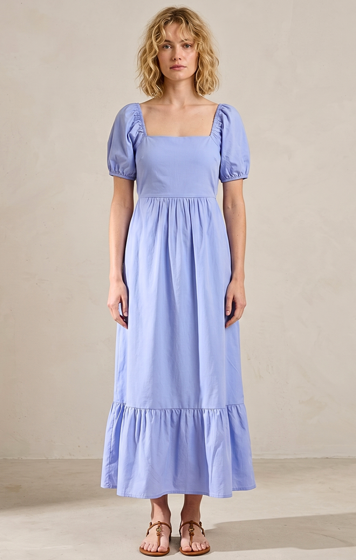 DALLAS TIE-BACK MIDI DRESS