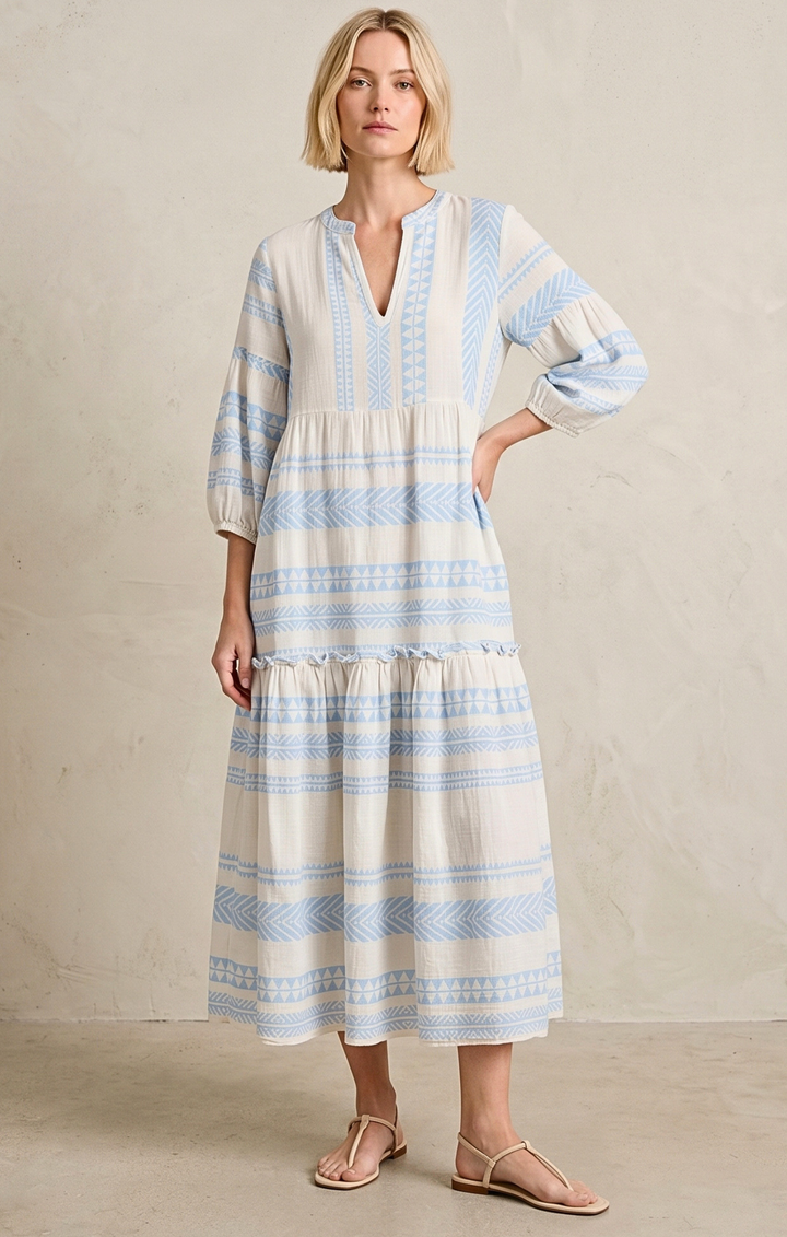 DONUSA BOHEMIAN MAXI DRESS