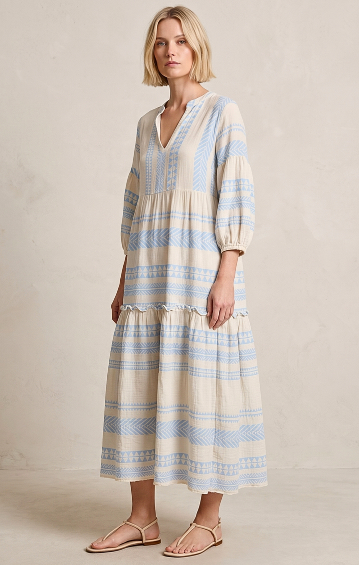 DONUSA BOHEMIAN MAXI DRESS