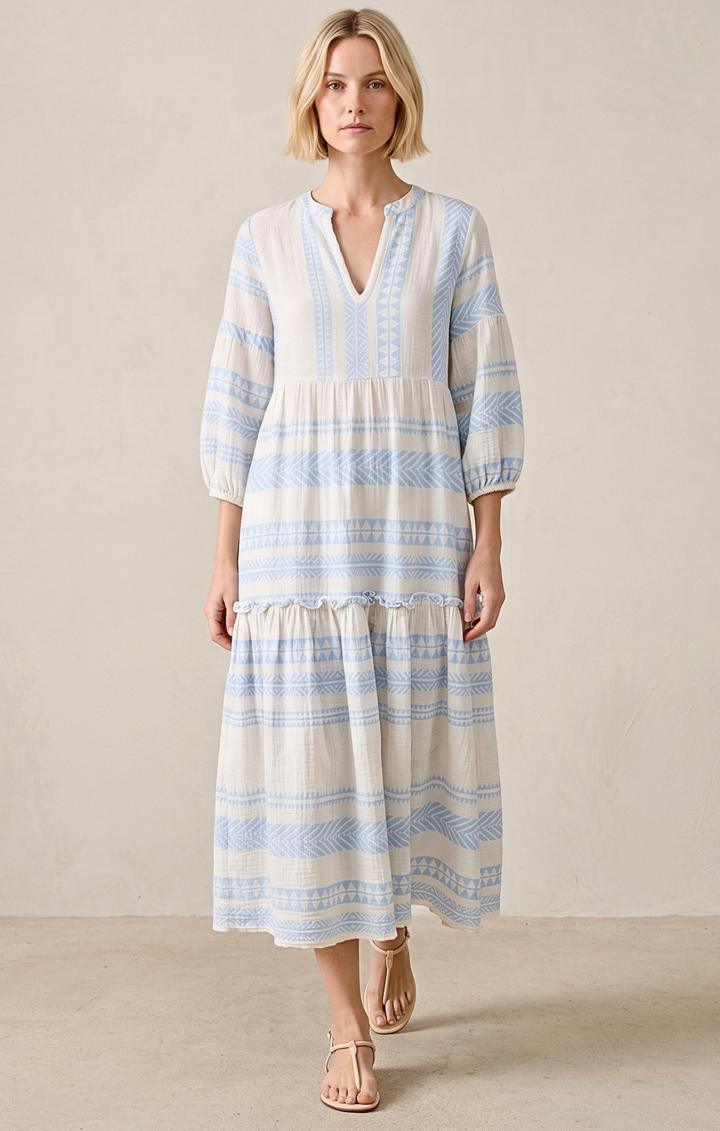 DONUSA BOHEMIAN MAXI DRESS