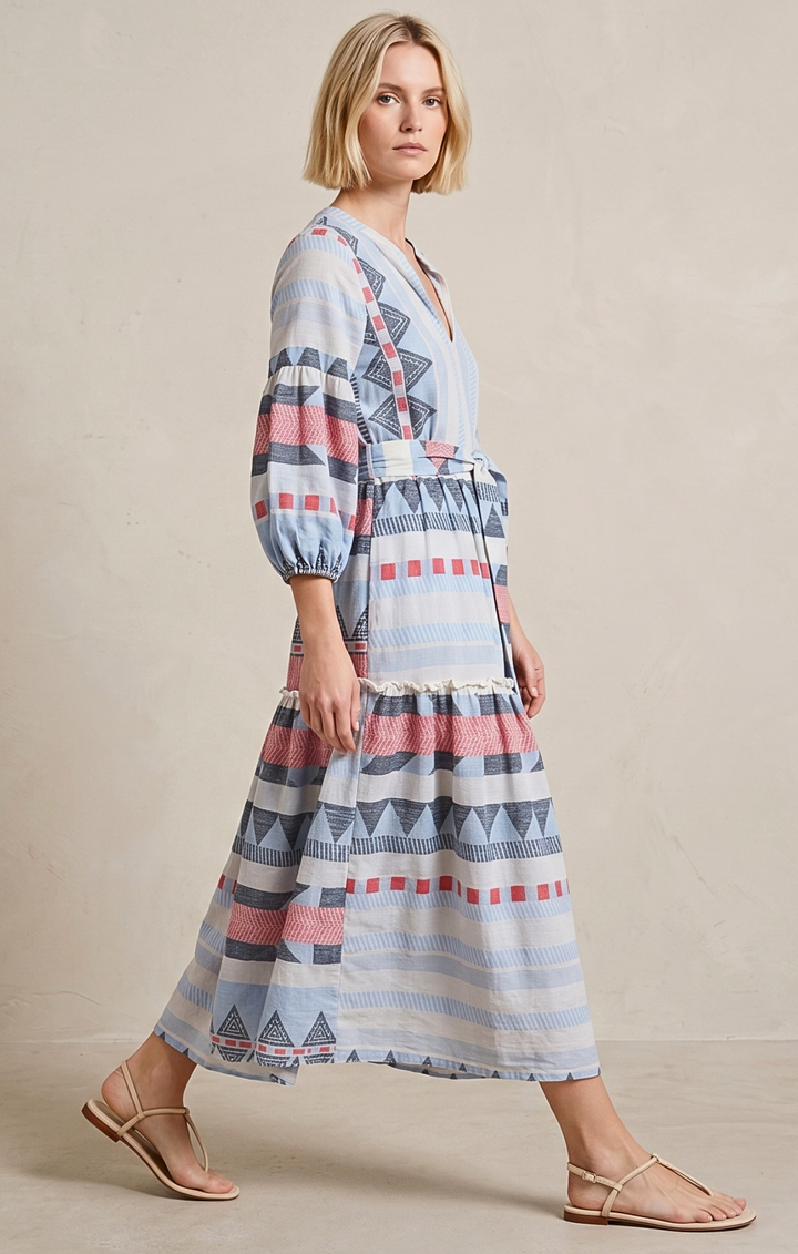 DONUSA BOHEMIAN MAXI DRESS