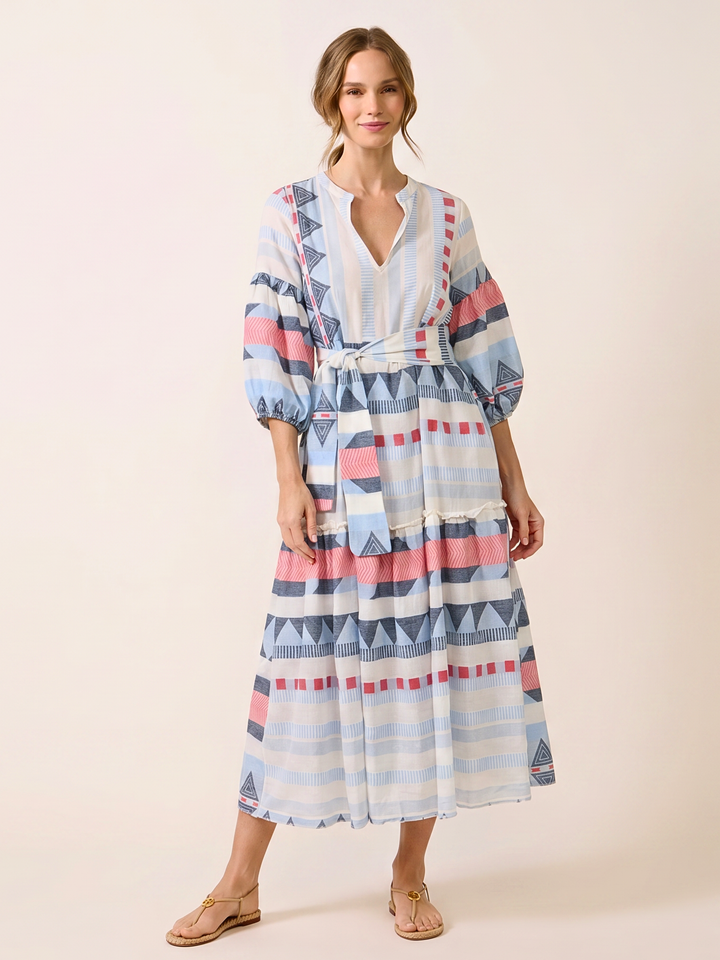 DONUSA BOHEMIAN MAXI DRESS