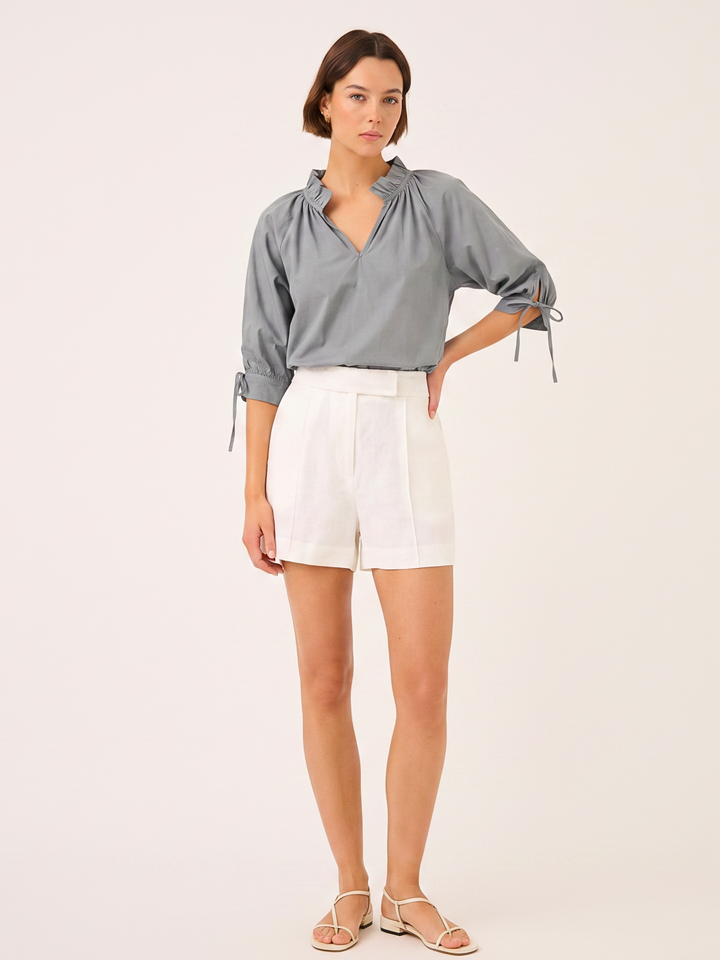 Eloise Ruffle Blouse