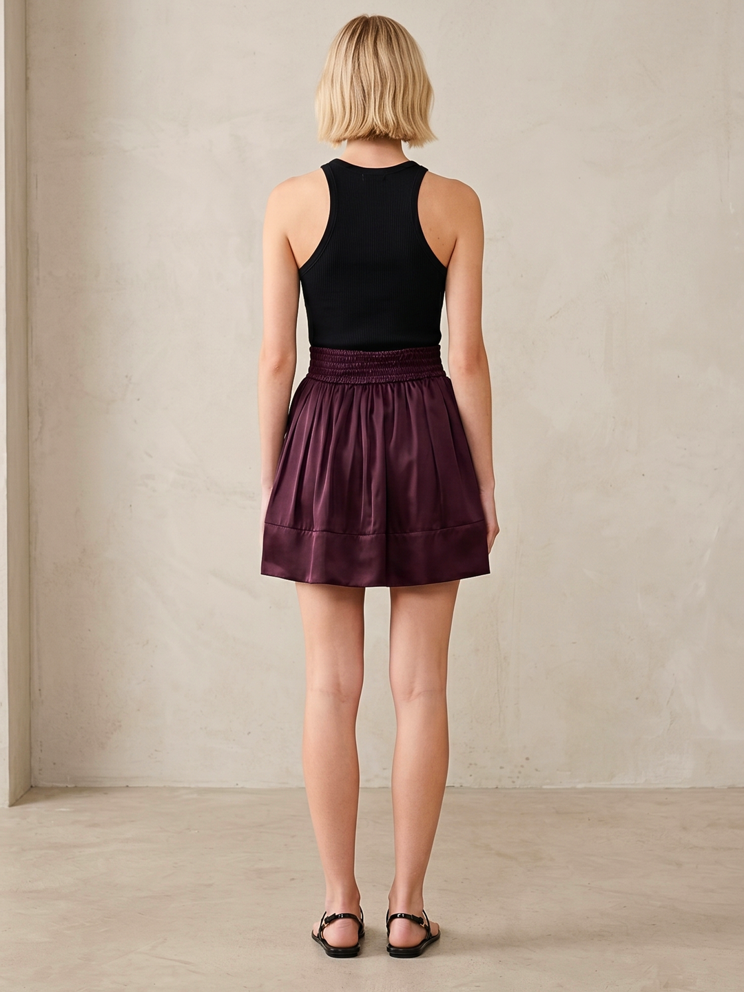 ELSIE TIERED MINI SKIRT