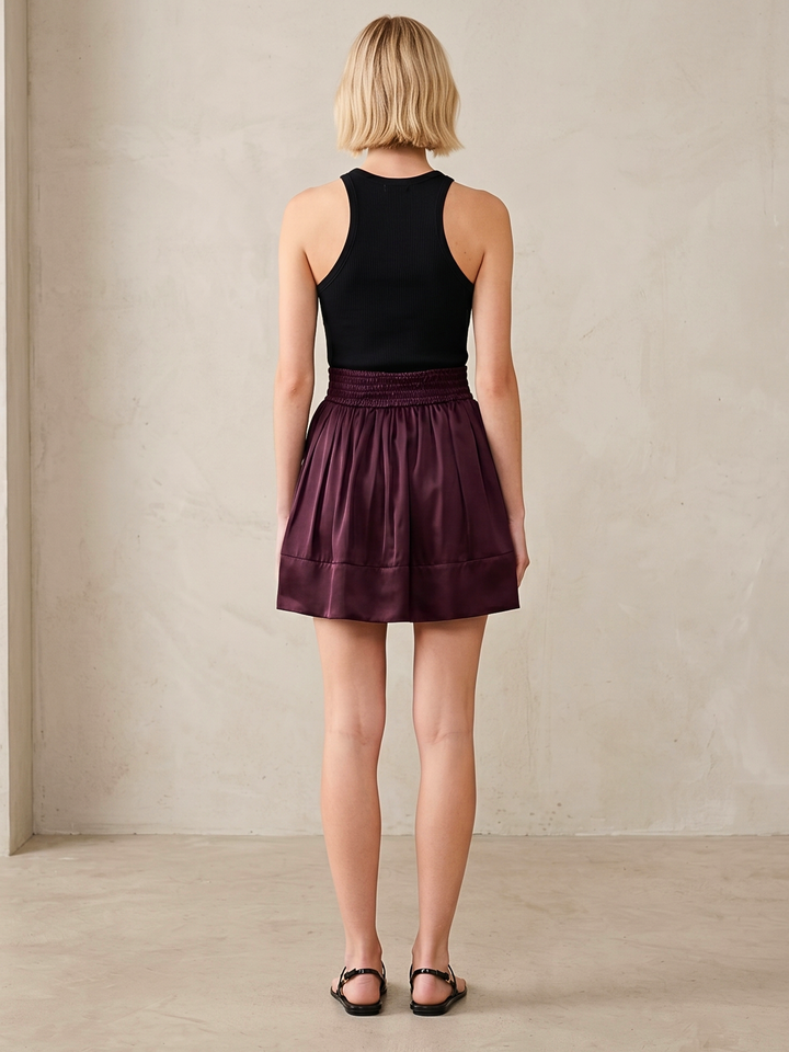 ELSIE TIERED MINI SKIRT