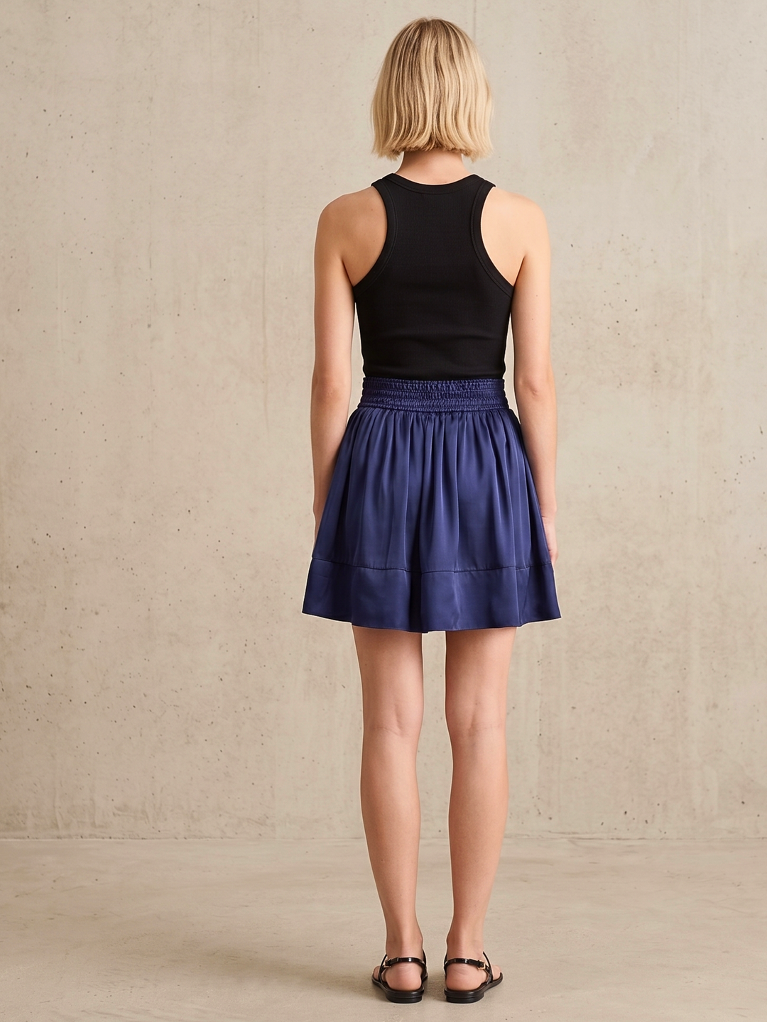 ELSIE TIERED MINI SKIRT
