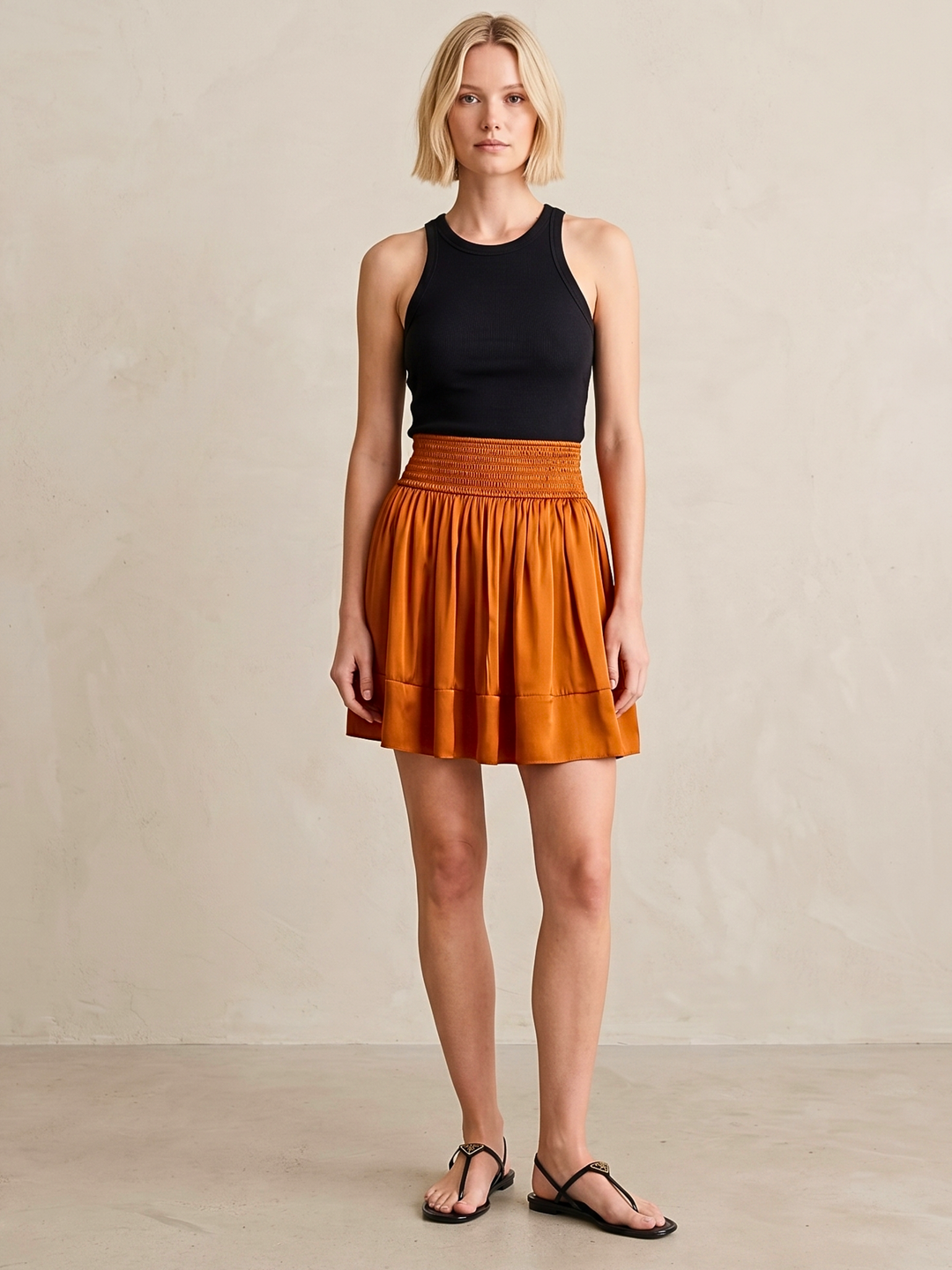 ELSIE TIERED MINI SKIRT