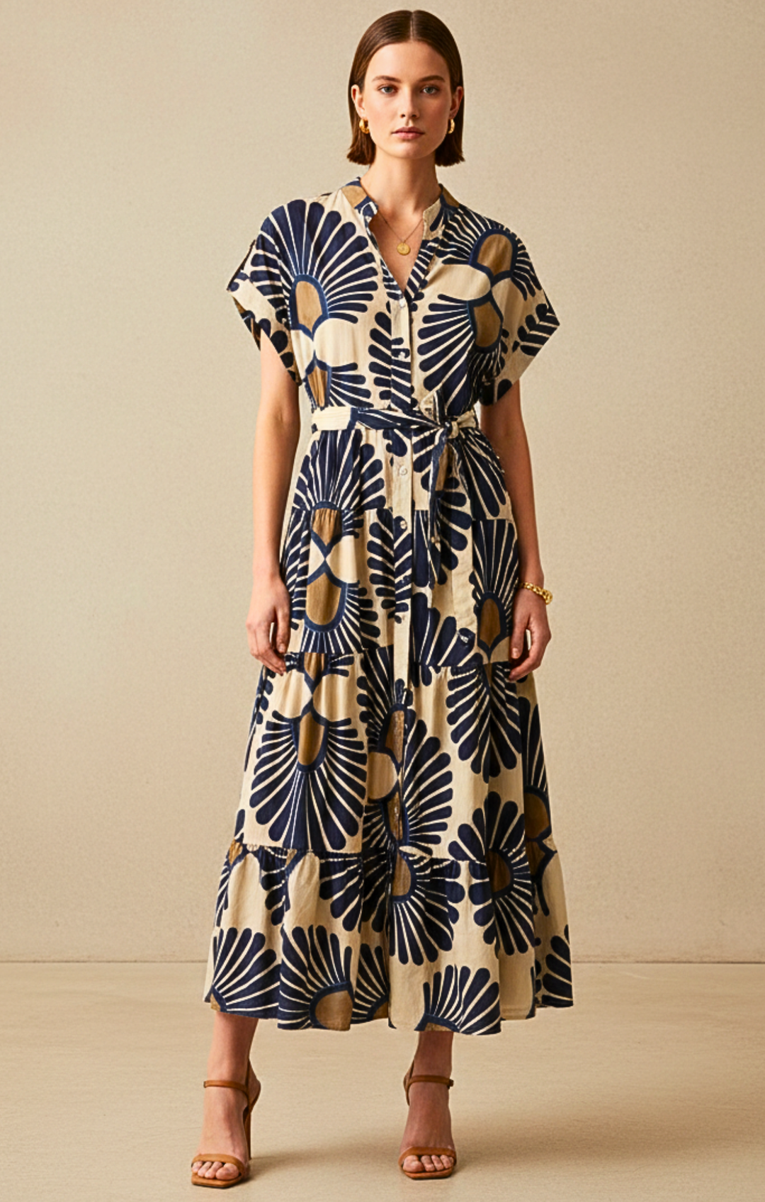 EMMIE TIERED MAXI DRESS