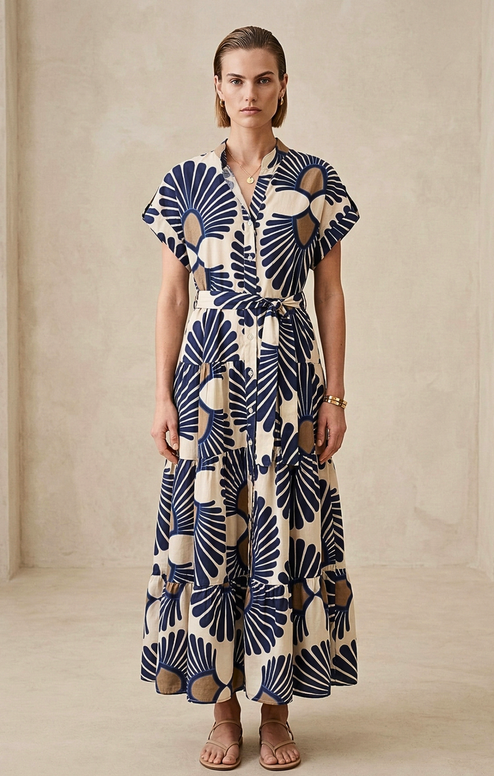 EMMIE TIERED MAXI DRESS