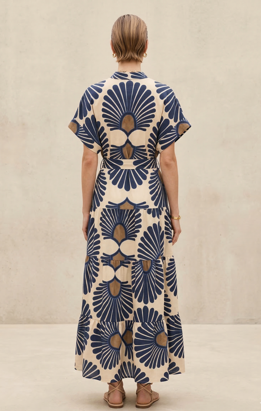 EMMIE TIERED MAXI DRESS