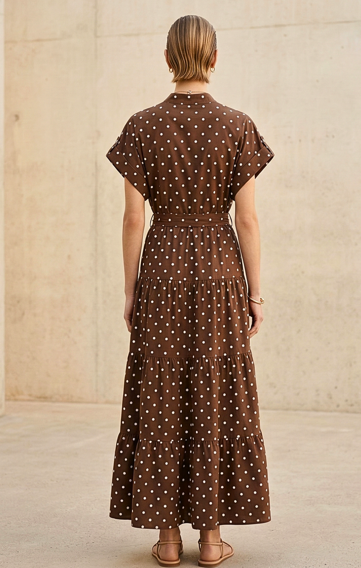 EMMIE TIERED MAXI DRESS