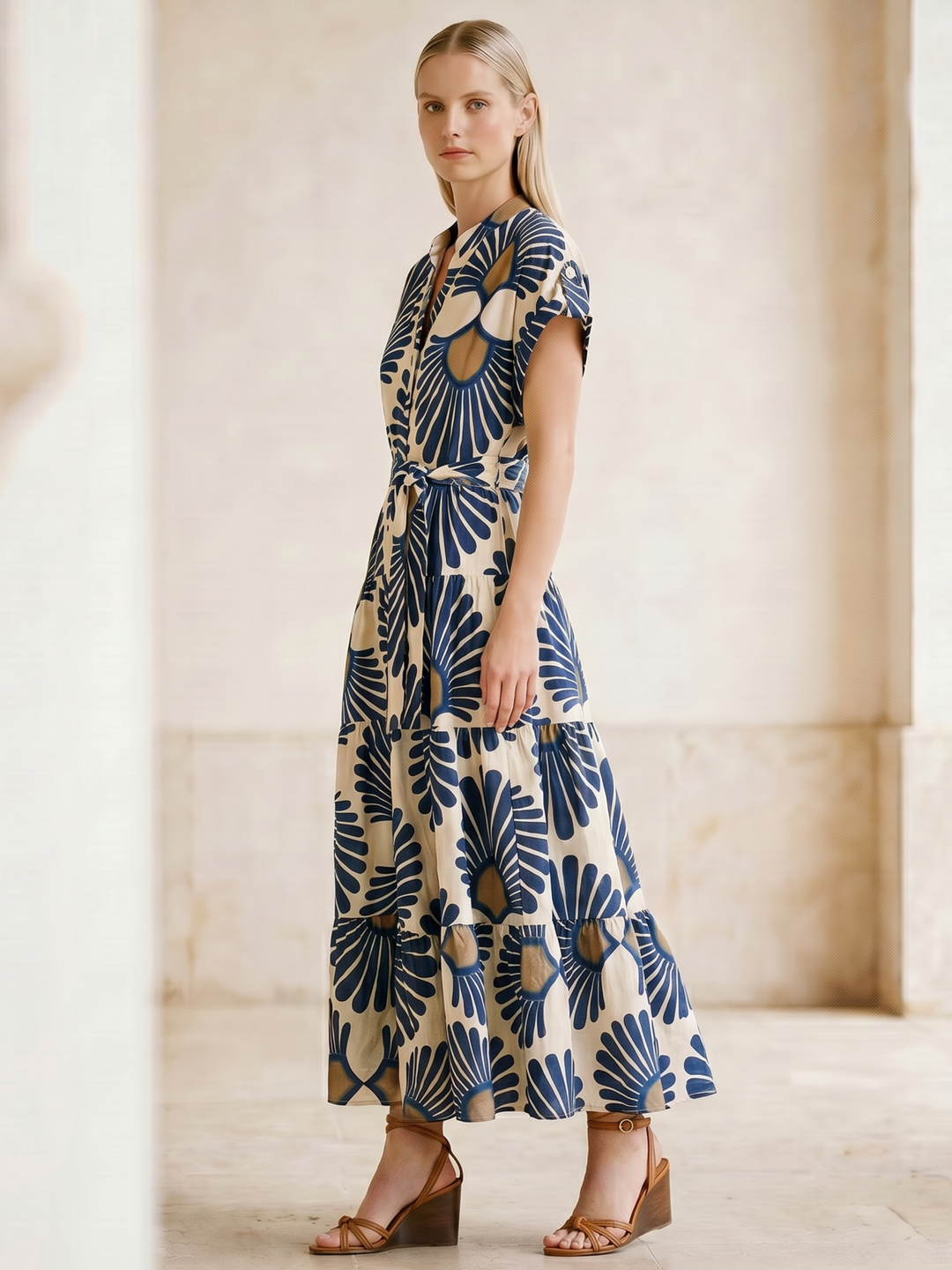 EMMIE TIERED MAXI DRESS