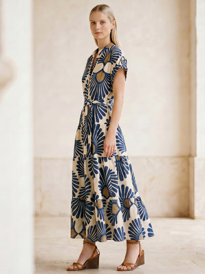 EMMIE TIERED MAXI DRESS