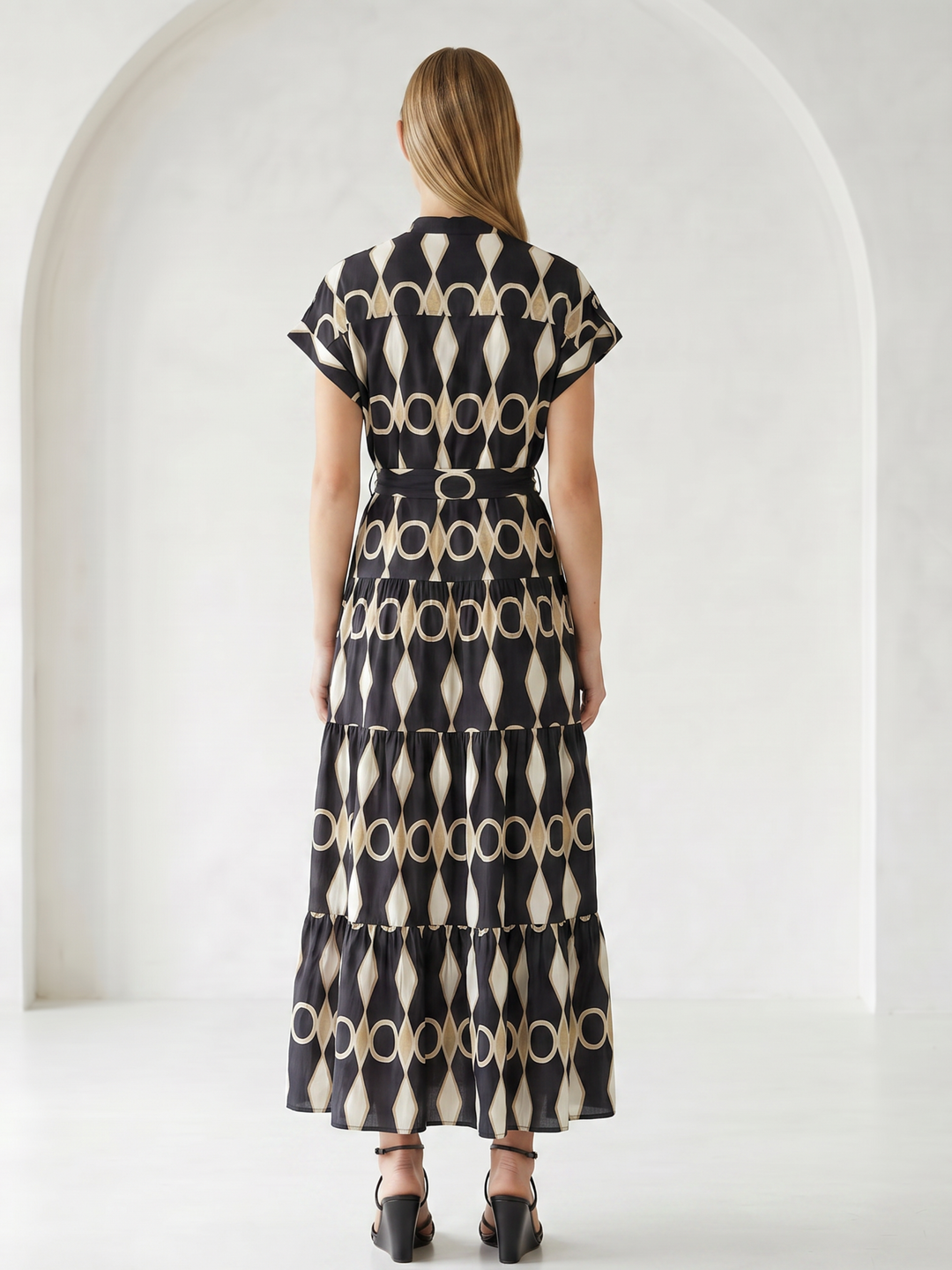 EMMIE TIERED MAXI DRESS