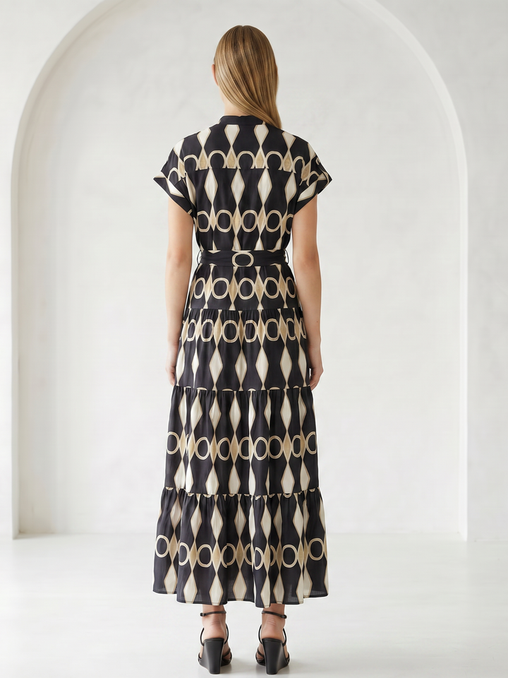 EMMIE TIERED MAXI DRESS