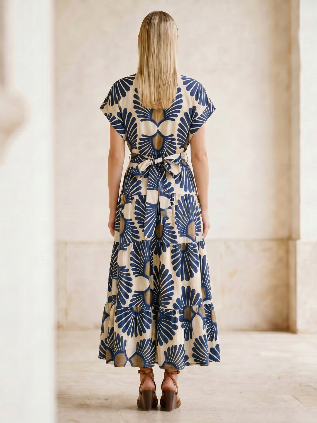 EMMIE TIERED MAXI DRESS