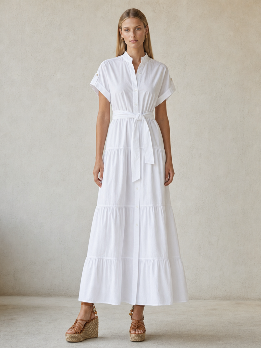 EMMIE TIERED MAXI DRESS