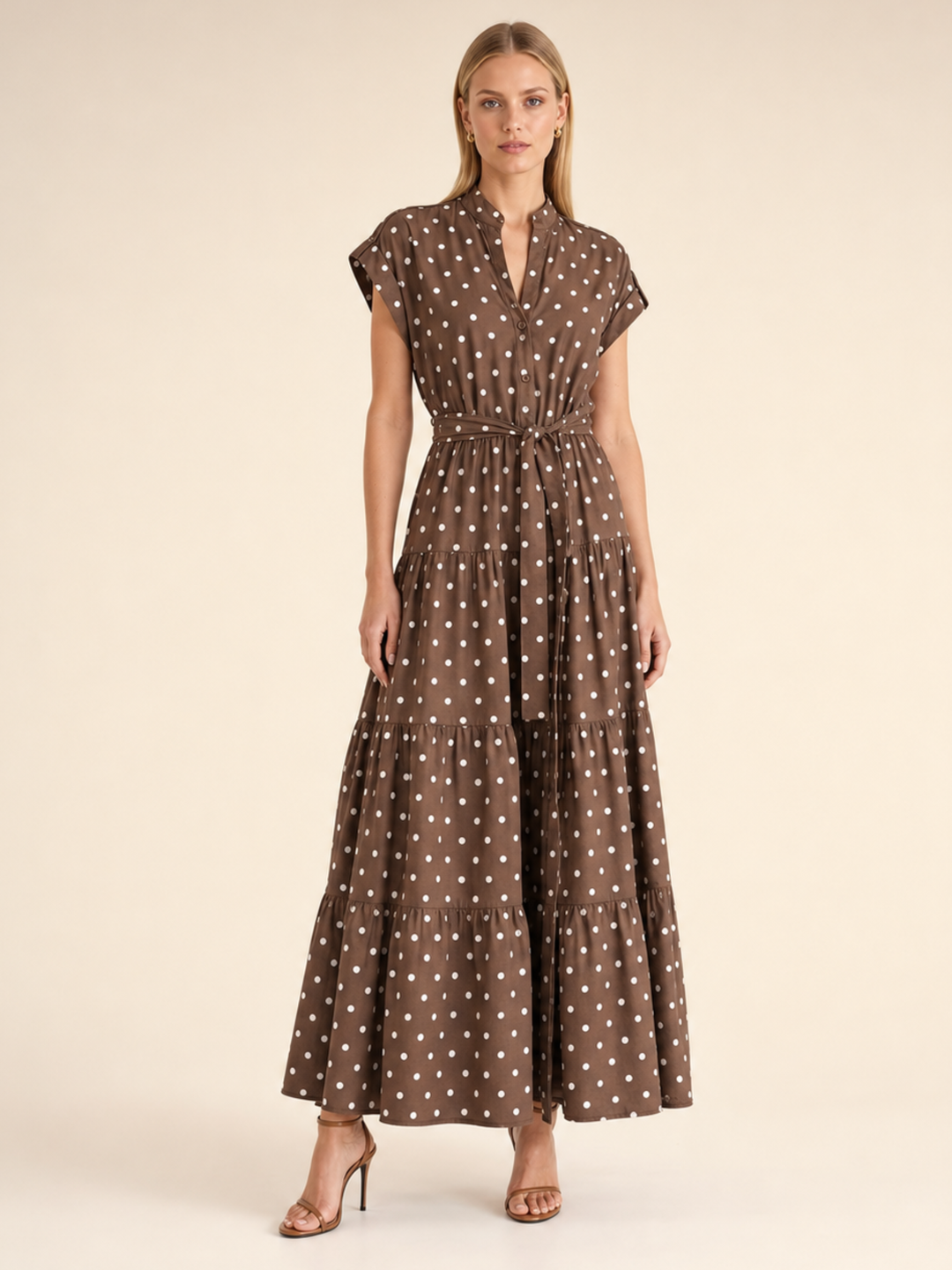 EMMIE TIERED MAXI DRESS