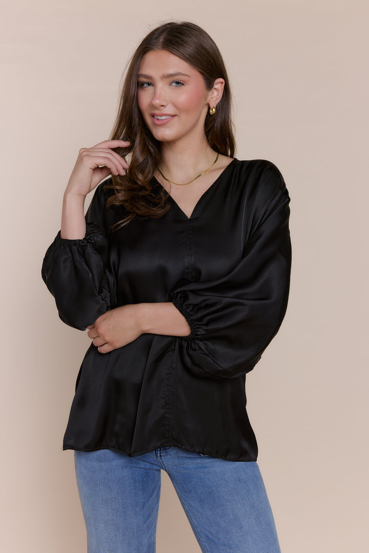NICOLETTE | Tops | FALL2024, gamegirl, Long Sleeve, NEW ARRIVALS, Satin, Tops | shop-sofia