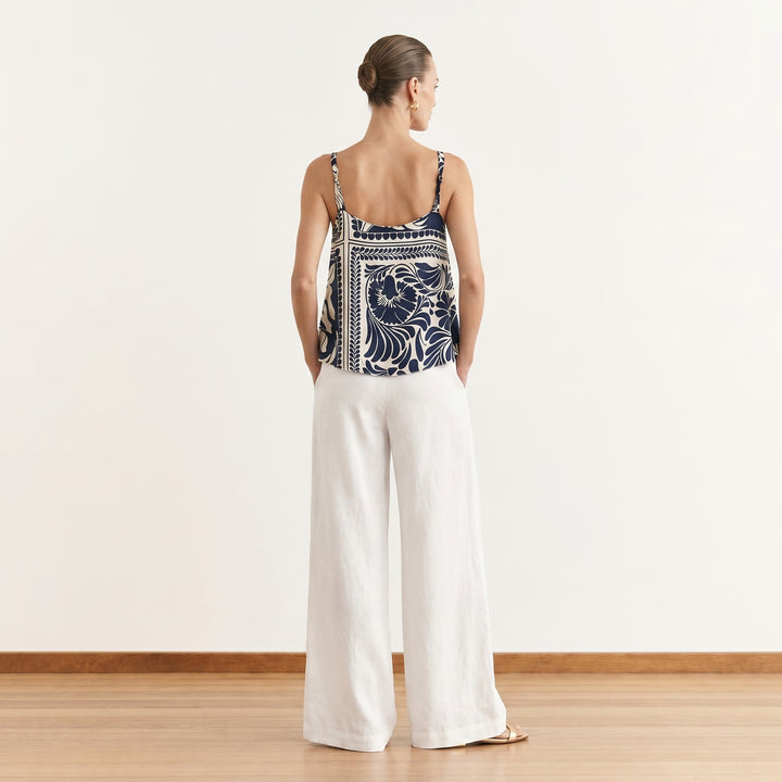 ABIGAIL PRINTED TANK TOP