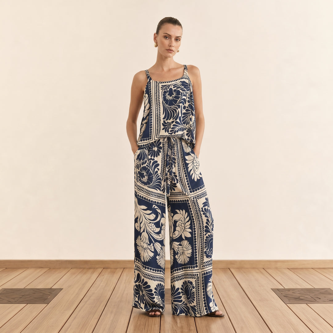 ABIGAIL PRINTED TANK TOP