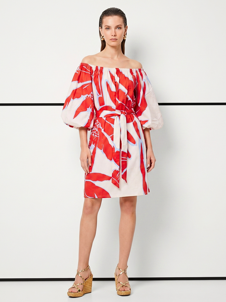Halo Off the Shoulder MIni Dress