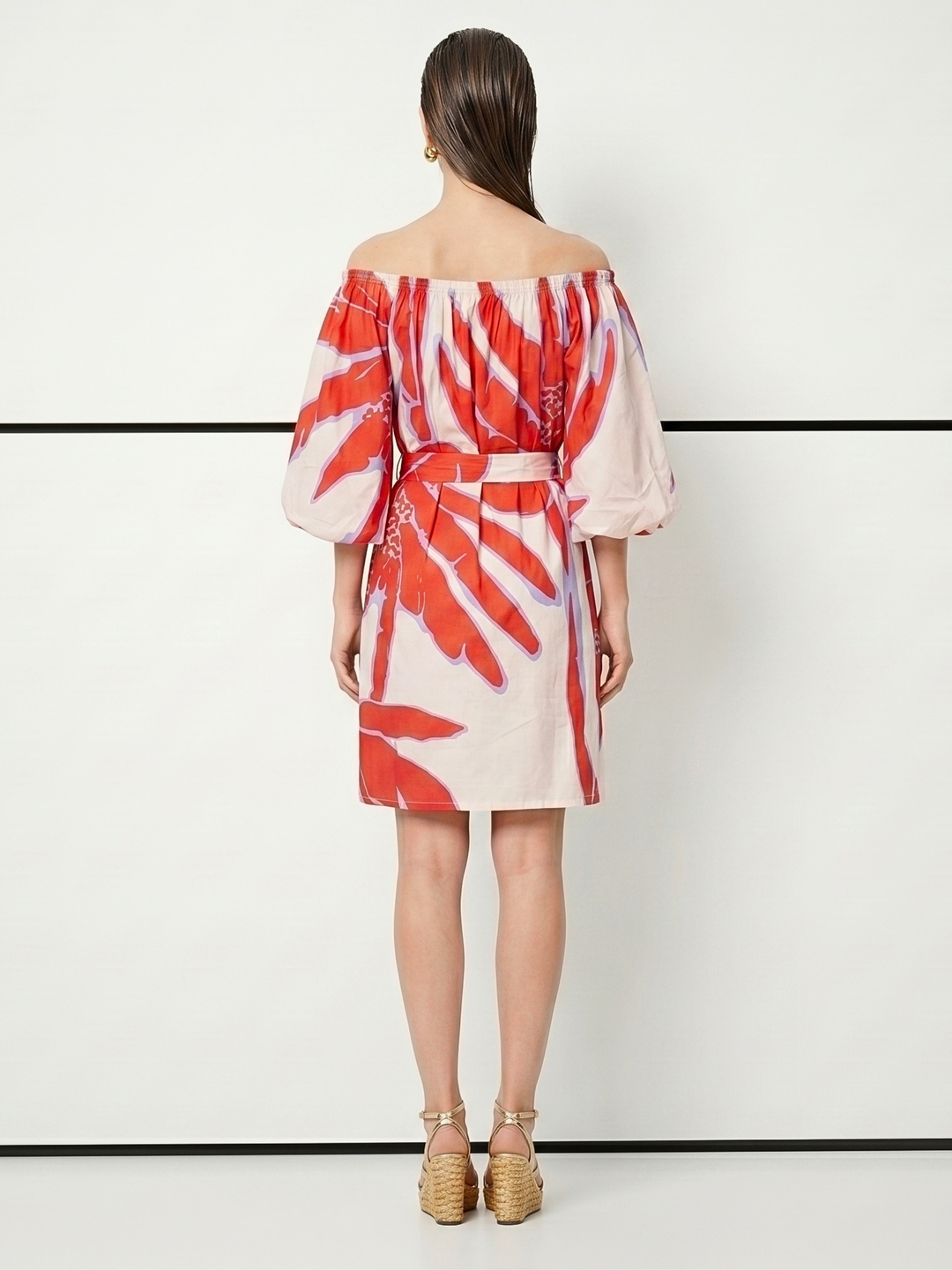 Halo Off the Shoulder MIni Dress