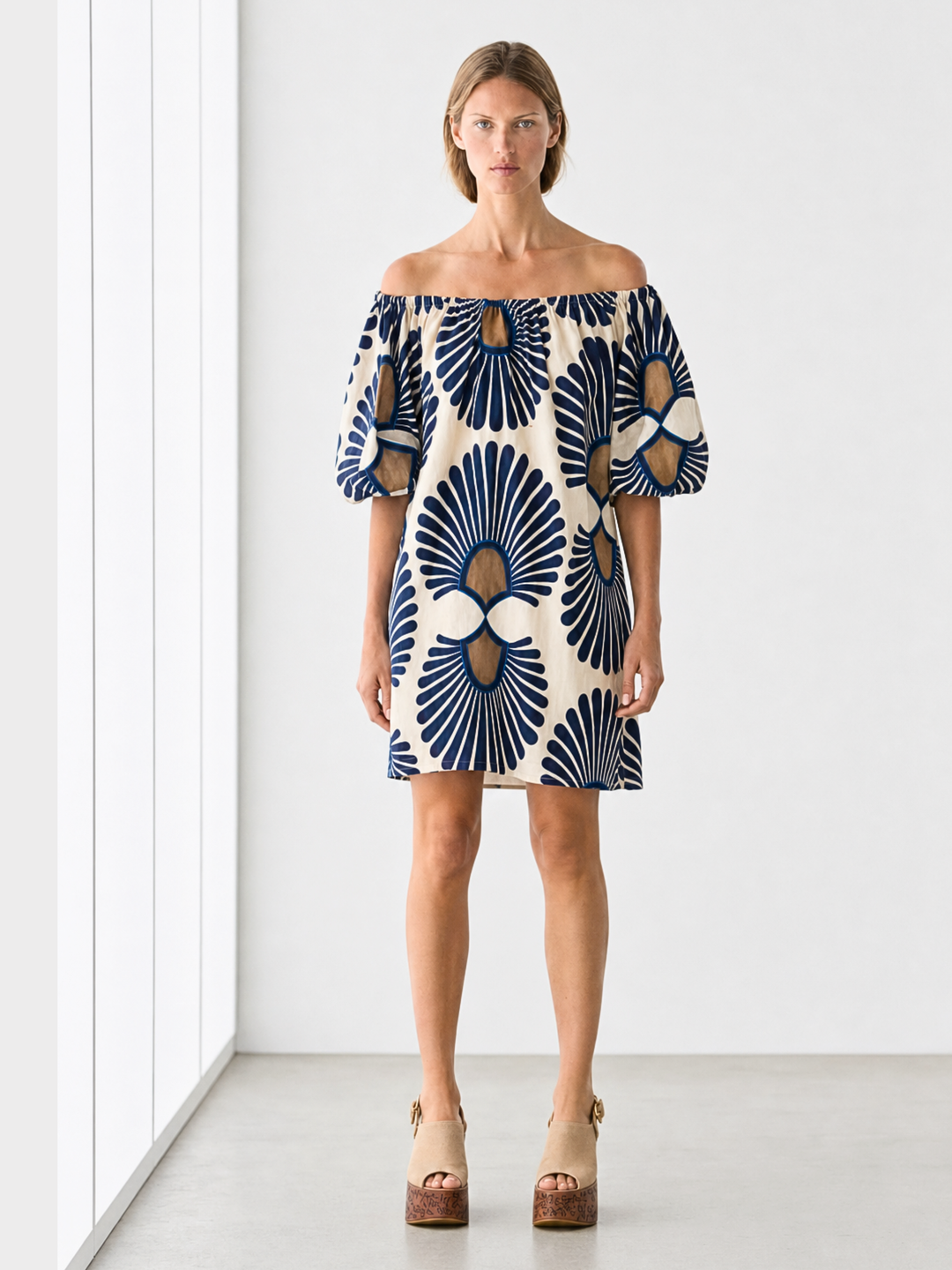 Halo Off the Shoulder MIni Dress