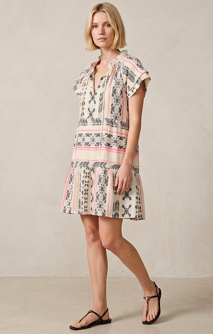 THE HANSEL COTTON TIERED DRESS