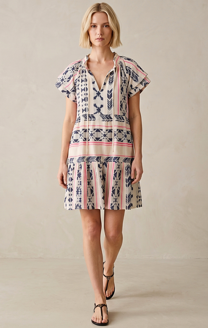 THE HANSEL COTTON TIERED DRESS