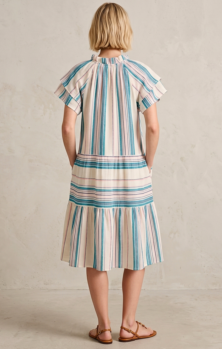 THE HANSEL COTTON TIERED DRESS