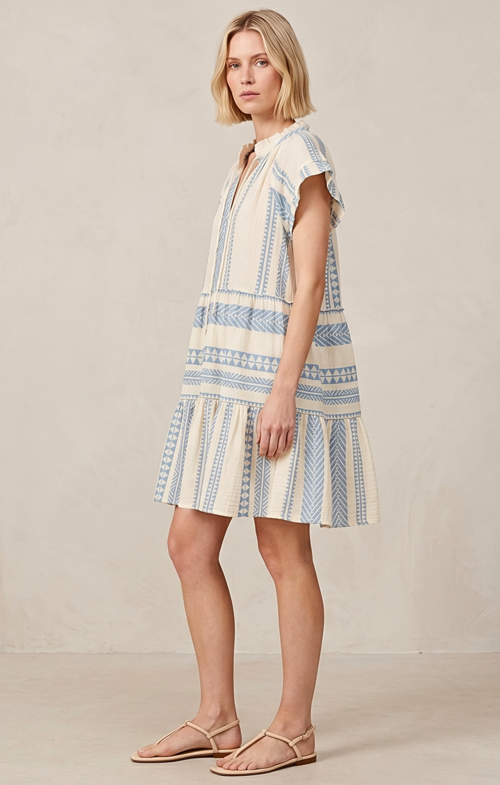 THE HANSEL COTTON TIERED DRESS