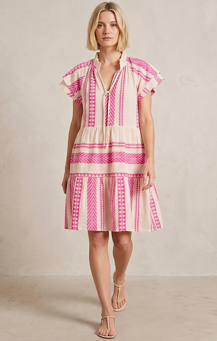 THE HANSEL COTTON TIERED DRESS